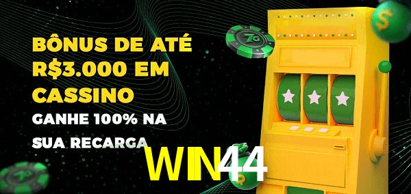 WIN44 melhor bônus de depósito