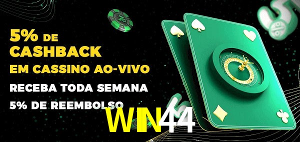 Promoções do cassino ao Vivo WIN44